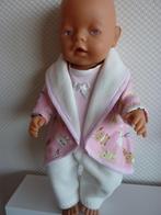 Lang jasje/vest,broek en shirt voor de baby born van 43 cm, Ophalen of Verzenden, Nieuw, Babypop