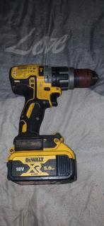 Dewalt DCD796 18v XR Klopboormachine, Ophalen, Boor- en Schroefmachine, Variabele snelheid, Gebruikt