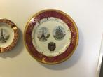 2 rode bordjes paris, Antiek en Kunst, Antiek | Wandborden en Tegels, Ophalen of Verzenden