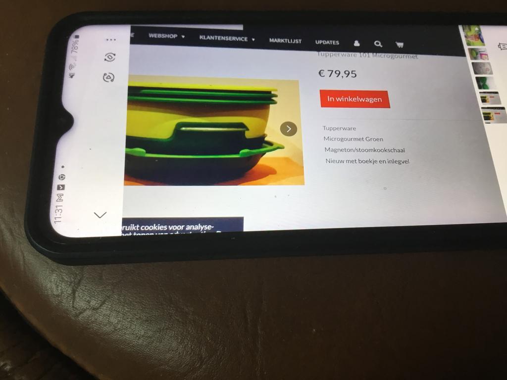 Tupperware, Huis en Inrichting, Keuken | Tupperware, Ophalen of Verzenden, Nieuw, Schaal