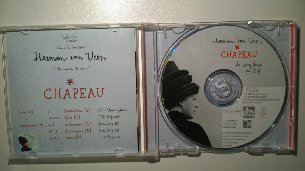 Herman van Veen - Chapeau (Le Very Best En V.F.), Ophalen of Verzenden, Zo goed als nieuw