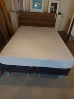 Boxspring 140x200, Huis en Inrichting, Tweepersoons, Zo goed als nieuw, 200 cm, Boxspring