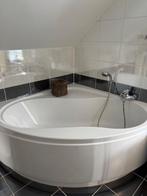 Hoekbad met douchekraan Hansgrohe, Doe-het-zelf en Verbouw, Sanitair, Ophalen, Gebruikt, Bad