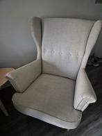 Strandmon beige, Huis en Inrichting, Fauteuils, Ophalen of Verzenden, Zo goed als nieuw