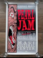 Pearl Jam concert poster 1998 - Maui Signed TAZ, Verzamelen, Posters, Ophalen of Verzenden, A1 t/m A3, Zo goed als nieuw, Rechthoekig Staand
