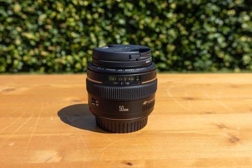 Canon EF 50mm F1.4, Audio, Tv en Foto, Fotografie | Lenzen en Objectieven, Zo goed als nieuw, Standaardlens, Ophalen of Verzenden
