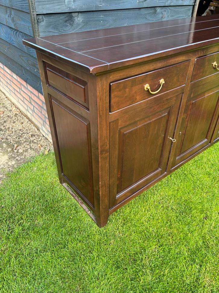 Mooie kersenhouten dressoir/kast + salontafel, Huis en Inrichting, Kasten | Dressoirs, Gebruikt, 150 tot 200 cm, 50 tot 75 cm