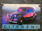 Poster Citroën 2CV AZ Luxe, Ophalen of Verzenden, Zo goed als nieuw, Citroën
