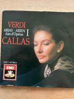 Callas - Verdi Aria’s 1.  Met boekje met teksten  Verzendkos, Ophalen of Verzenden, Zo goed als nieuw, Romantiek, Met libretto