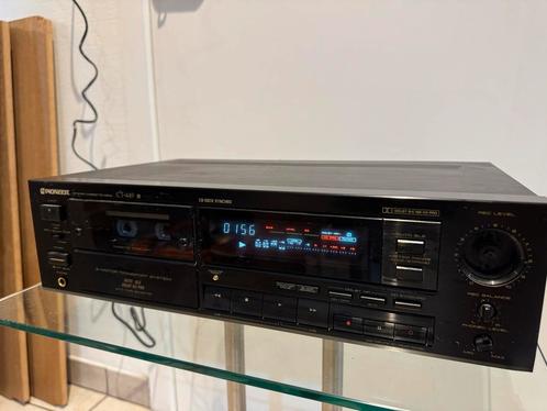 Pioneer CT-449 Cassettedeck, Audio, Tv en Foto, Cassettedecks, Enkel, Overige merken, Tape counter, Ophalen of Verzenden