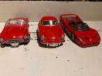 Drie modelauto,s 1:18, Ophalen of Verzenden, Zo goed als nieuw, Auto, Bburago