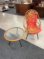 Rotan tafel + stoel, Ophalen