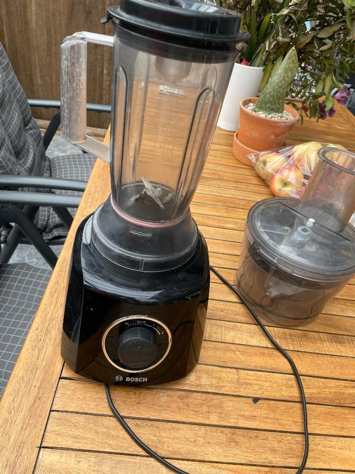 Bosch MCM3201B MultiTalent 3 - Foodprocessor - Zwart, Witgoed en Apparatuur, Keukenmixers, Gebruikt, 2 tot 3 liter, 2 snelheden