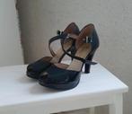 Marine Blauwe Lakleren Pumps - Maat 34, Kleding | Dames, Schoenen, Pumps, Zo goed als nieuw, Verzenden, Blauw