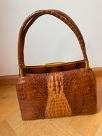 Vintage Krokodillenleren Handtas, Ophalen of Verzenden, Dames