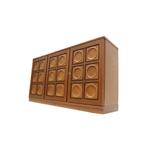 Brutalist vintage dressoir Bartels jaren '60 '70 design, Huis en Inrichting, Verzenden, Gebruikt