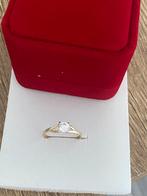 14 karat gouden ring, Nieuw, Ophalen of Verzenden, Met edelsteen, Dame