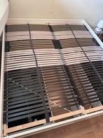 Bed incl matras (Ikea Brimnes + Matt Sleeps), Ophalen, Wit, Tweepersoons, Zo goed als nieuw