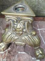 Bronzen voet van kaarsenstandaard, Ophalen of Verzenden