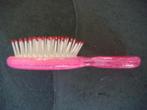Roze glitter haarborstel pop, Ophalen of Verzenden, Gebruikt, Babypop