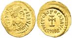 Phocas. 602-610. AV Tremissis (1.41g, 17mm). Constantinople, Ophalen of Verzenden, Overige landen
