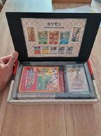 pokémon post stamp box japanese sealed promo pikachu, Ophalen of Verzenden, Nieuw, Losse kaart