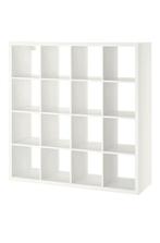 Witte Kallax kast 4x4 - Gedemonteerd - Gebruikt, Ophalen, Gebruikt, 100 tot 150 cm, 100 tot 150 cm
