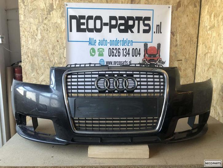 Audi A3 8P S LINE bumper voorbumper grill origineel, Auto-onderdelen, Carrosserie en Plaatwerk, Bumper, Voor