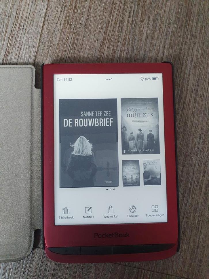 Pocketbook E-reader - Lezen in stijl!, Computers en Software, E-readers, Zo goed als nieuw, 7 inch, 8 GB, Bluetooth, Touchscreen