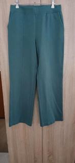 Nieuwe petrol wijde pijp broek met naad mt, Maat 38/40 (M), Blauw, Ophalen of Verzenden, Zo goed als nieuw