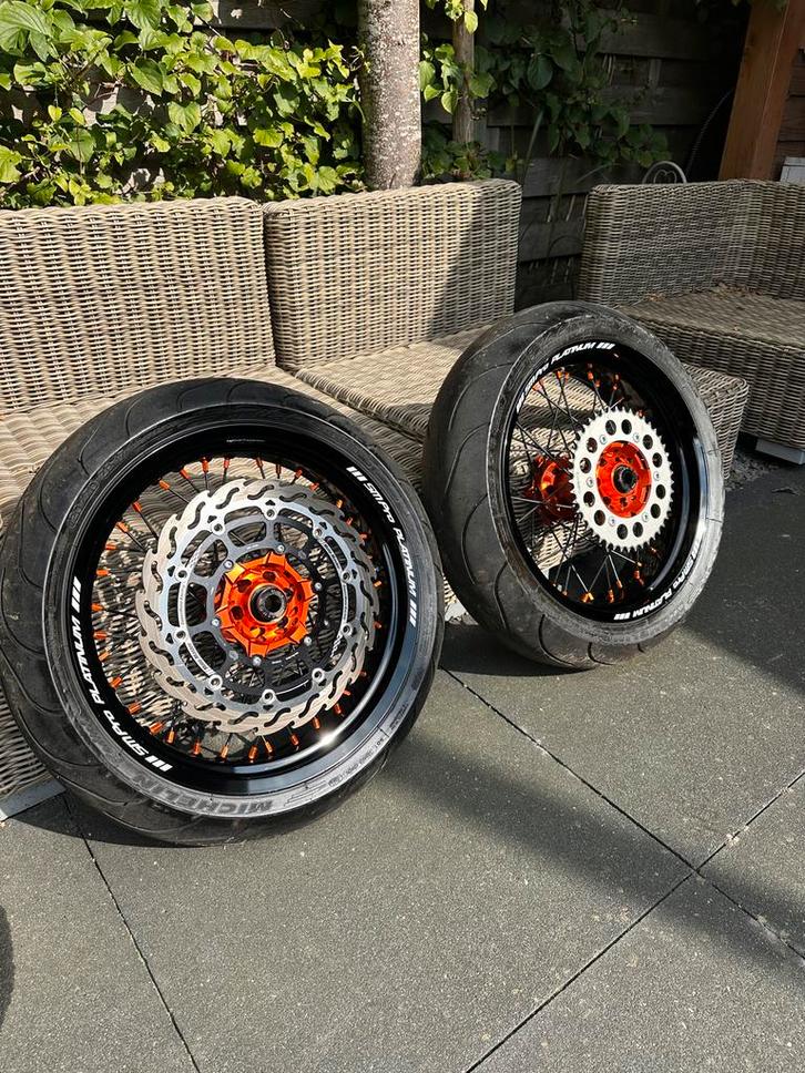 SMPro Platinum Super Moto Wielen KTM exc, Motoren, Onderdelen | Overige, Gebruikt, Ophalen