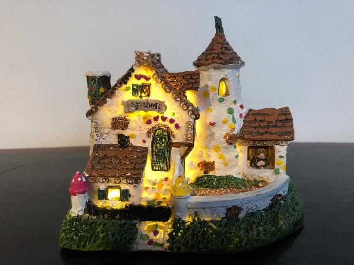 Efteling huisje Hans en Grietje Luville Kruidvat, Verzamelen, Efteling, Nieuw, Beeldje of Poppetje, Ophalen of Verzenden