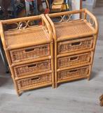 Rotan kastjes, Ophalen, Gebruikt, 50 tot 100 cm, 3 of 4 laden