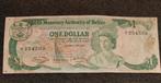 1980 BELIZE  1 Dollars, Postzegels en Munten, Bankbiljetten | Europa | Niet-Eurobiljetten, Duitsland, Ophalen of Verzenden