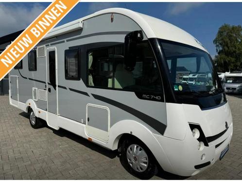 Rapido Iteneo 740MC Queensbed Hefbed 51000km 2018 Euro 6, Caravans en Kamperen, Campers, Bedrijf, Integraal, Rapido, Diesel