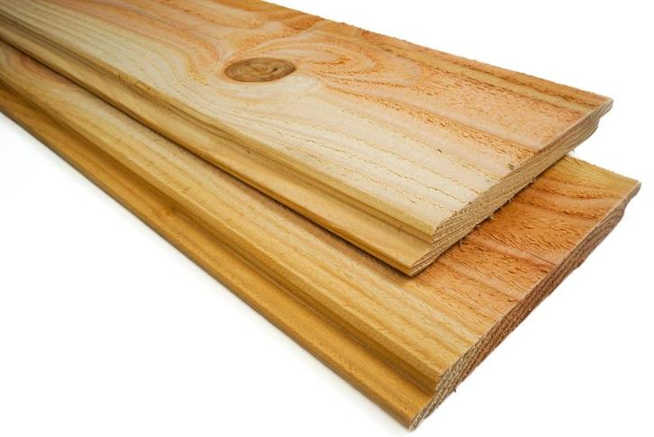 Douglas Wisselsponning 18x190mmx500cm, Tuin en Terras, Palen, Balken en Planken, Nieuw, Planken, 250 cm of meer, Ophalen