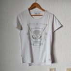 Chasin wit T-shirt met print maat M, Kleding | Heren, T-shirts, Maat 48/50 (M), Chasin, Wit, Zo goed als nieuw