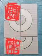 Lego wegen platen / weg plaat met met groene fietspad opdruk, Ophalen of Verzenden, Gebruikt, Losse stenen, Lego