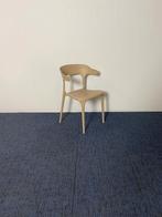 4 x Kantinestoel, bruin, kunststof, 4-poot onderstel, Ophalen, Kunststof, Gebruikt, Bruin