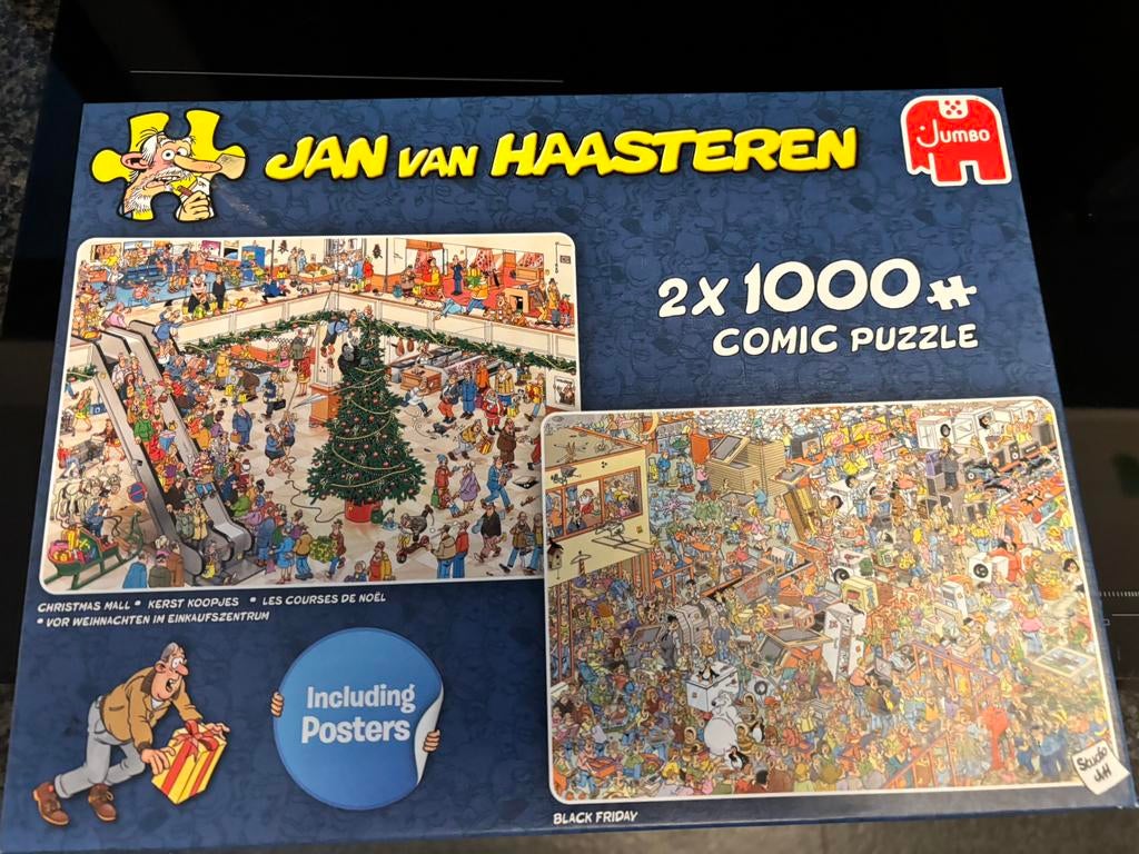 Jan van Haasteren puzzel, Hobby en Vrije tijd, Denksport en Puzzels, Ophalen of Verzenden, 500 t/m 1500 stukjes, Zo goed als nieuw