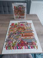 Hershey's the great american chocolate factory 550 puzzle, Ophalen of Verzenden, 500 t/m 1500 stukjes, Legpuzzel, Zo goed als nieuw