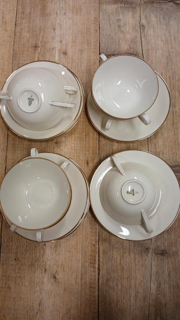 7 Heinrich & Co Selb Soepkommen, Beieren Porselein, Huis en Inrichting, Keuken | Servies, Zo goed als nieuw, Kop(pen) en/of Schotel(s)