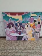 groot schilderij Japans of chinees, Antiek en Kunst, Ophalen