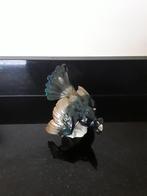 Antieke porseleinen Volkstedt vogel, Antiek en Kunst, Verzenden