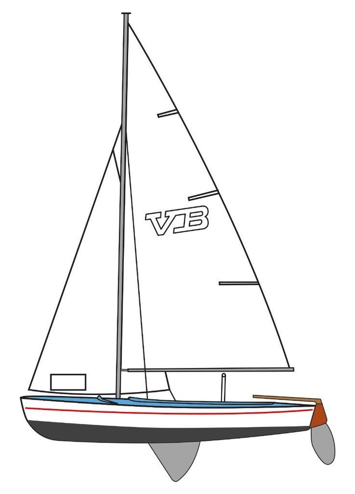 VOLKSBOOT 480 onderdelen - KOOPJE, Watersport en Boten, Zeilen en Zeiltoebehoren, Gebruikt, Overige typen, Minder dan 15 m², 3 tot 6 meter