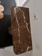 Marmeren Konsol Tafel - Emperador Bruin Light, Ophalen, Overige materialen, 50 tot 100 cm, Zo goed als nieuw