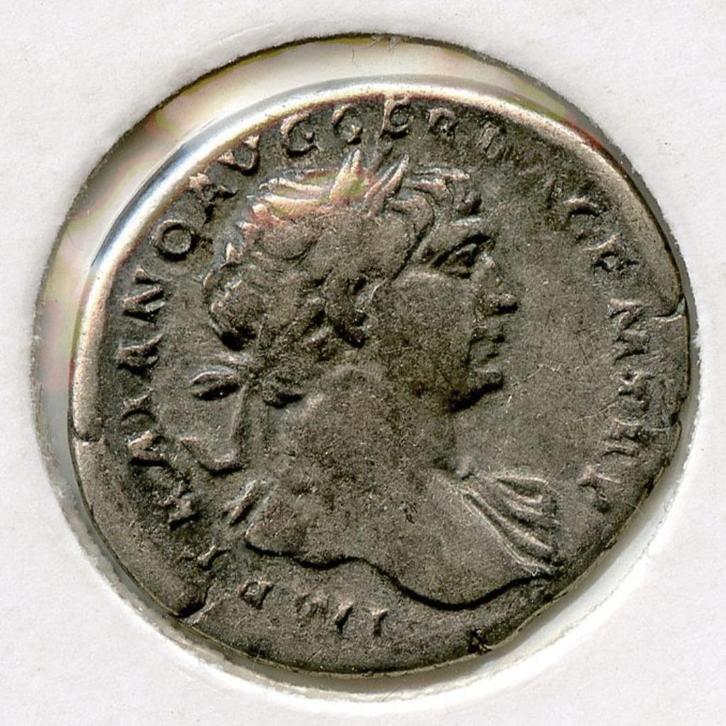Denarius Trajanus - Kameel Verovering Arabia, Postzegels en Munten, Munten | Europa | Niet-Euromunten, Losse munt, Italië, Zilver
