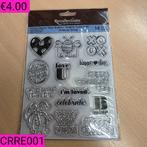 Stempels Recollections deel 1, Ophalen of Verzenden, Zo goed als nieuw, Clearstamp