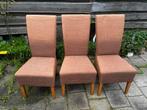 Eetkamer stoelen, Huis en Inrichting, Stoelen, Ophalen, Gebruikt, Bruin, Vier