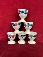 Boerenbont eierdopjes , setjes van 6 stuks, Overige typen, Div, Ophalen of Verzenden, Zo goed als nieuw